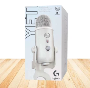 Blue Microphones Yeti Premium Aurora Collection USB Microphone White Mist - Picture 1 of 1