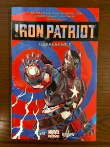 Iron Patriot: Unbreakable di Ales Kot (2014, brossura commerciale) graphic novel - Foto 1 di 3