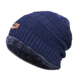 Winter Baggy lässig gestrickte Schädelmütze für Männer Frauen - Bild 1 von 2
