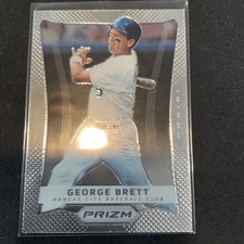 ⚾️ 2012 PRIZM GEORGE BRETT 1ST YEAR BASE CARD #144 ROYALS ⚾️