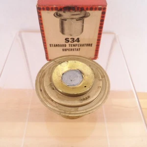Thermostat 160 Degree 1955 Chrysler 1953-1955 Dodge V8 1955 Plymouth V8 NOS S34 - Picture 1 of 11