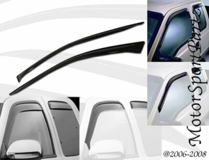 Windows Visor Out-Channel Sun Guard 2.0MM 2pcs 1994-1997 Land Rover Defender 90 - Picture 1 of 2