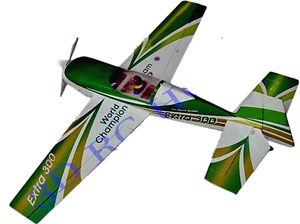 GIANT Extra 300 90" Aerobatic RC Plane Airplane Plans & Templates PRINTED - Zdjęcie 1 z 1