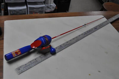 Shakespeare Marvel Spider-Man Fishing Rod & Reel, Used Works Great, see pics - Image 1 of 4