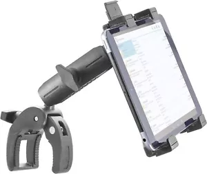 Abrazadera de montaje bizmount iBOLT TabDock montaje resistente montaje de poste/poste para bicicletas estacionarias, Gy - Imagen 1 de 8