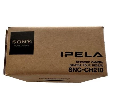 New SONY SNC-CH210 1080p HD IPELA Fixed Network Camera 30 fps Silver - Image 1 of 4