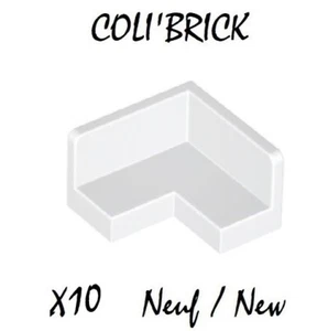 Lego 91501 - 10x Panneau Mur Angle Panel 2x2x2 Wall Corner - Blanc White - Neuf - Bild 1 von 1