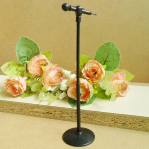Cute Mini Plastic Microphone Model Dollhouse Miniature Furniture Acce-lq - Picture 1 of 8