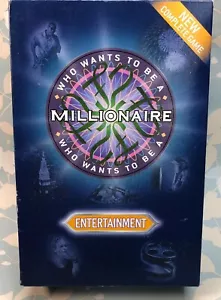 WHO WANTS TO BE A MILLIONAIRE ENTERTAINMENT EDITION, AGE 12+ Used Once Complete - Picture 1 of 3
