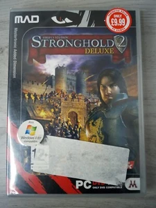 STRONGHOLD 2 DELUXE PC CD-ROM GAME - FACTORY SEALED RETRO GAMING RARE VINTAGE - Picture 1 of 2