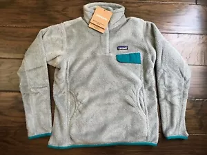 Patagonia Women's Re-Tool Snap-T Fleece Pullover Small S Grey Gray - Picture 1 of 3