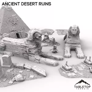 Ancient Desert Ruins - Fantasy DND Dungeons and Dragons - Imagen 1 de 10