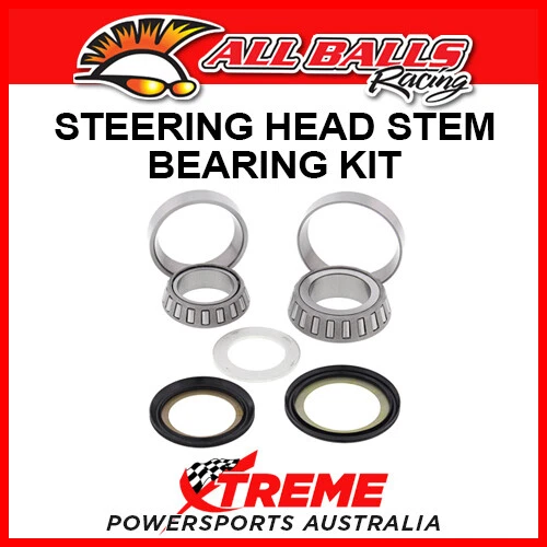 22-1042 Para Suzuki TC125 1973-1977 Cabezal de dirección Vástago Kit Todas las Bolas Foto 1 de 2