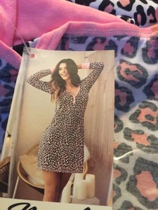 Dessous: Mapale 7263 Langarm Schlafkleid sexy!! Animal Prints groß - Bild 1 von 2