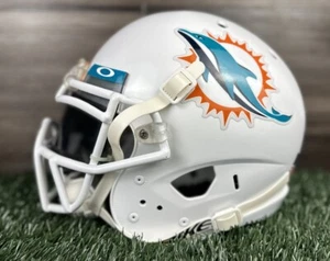 Miami Dolphins Custom Full Size Authentic Schutt Football Helmet Medium - Picture 1 of 7