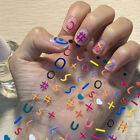 Small Refreshing 5D Three-dimensional Embossed Nail Enhancement Sticker