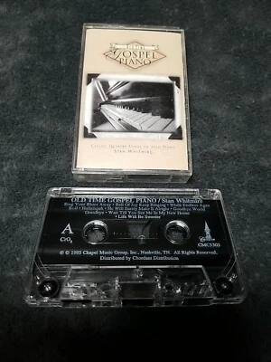 Old Time Gospel Piano Stan Whitmire Cassette Tape - Image 1 of 2