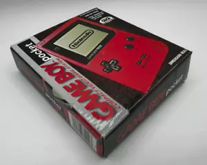 Console Nintendo Game Boy Pocket rosso red GIG box scatolato usato COMPLETO - Foto 1 di 18