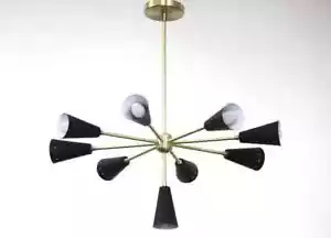 Elegant Modern Chandelier A Timeless Piece for Your Home Décor Sputnik Light - Picture 1 of 4