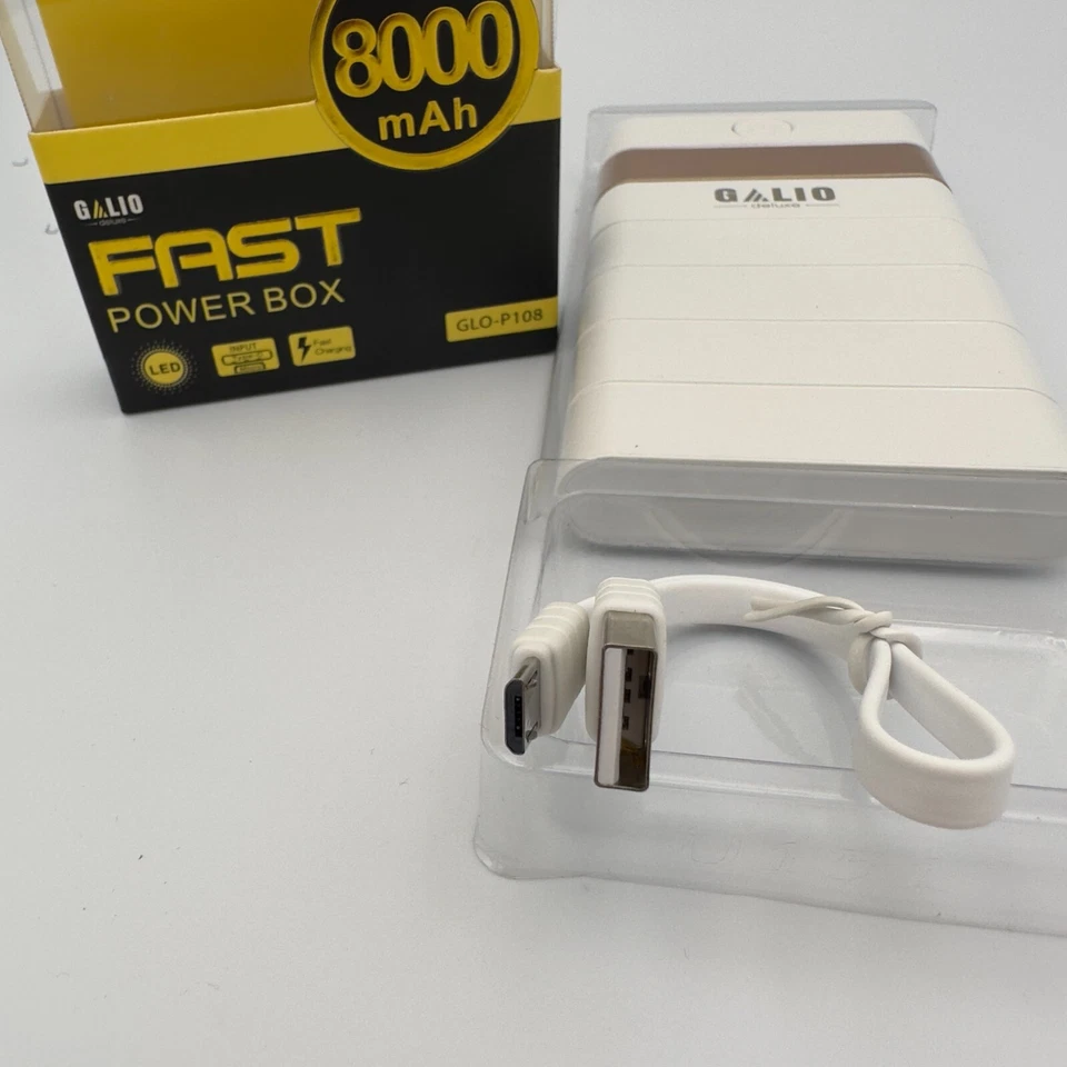 Powerbank 8000mA Galio deluxe Fast Power Box  - Bild 1 von 4