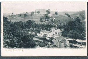 IMAGEN POSTAL TEMPRANA MILLER'S DALE VILLAGE C1908 - Imagen 1 de 2