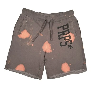 PRPS & PRODUCTS PANTALONES CORTOS DE CHÁNDAL BLANQUEADOS - Hombre Medianos Foto 1 de 4