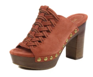 Michael Kors Women's Westley Mule Cinnamon Shoes Ret $165 - Picture 1 of 5