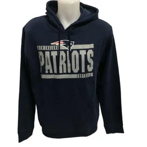 NFL Men's New England Patriots Hoody Sweatshirt Medium Large 2X Football Hoodie - Picture 1 of 2