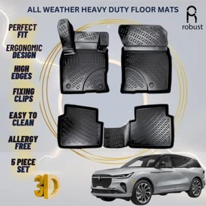Floor Mats Liners For Lincoln Corsair 2023-2025 All Weather Heavy Duty Car Rugs - Picture 1 of 9