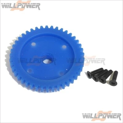 Hyper 10SC Parts Spur Gear (Blue) #11066 (RC-WillPower) Hobao Truck - Image 1 of 2