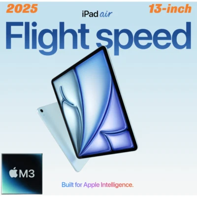 New 2025 Apple - iPad Air 13-inch (M3), Choose Color, Storage, Connectivity - Image 1 of 3