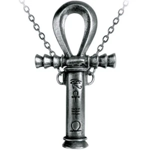 Ankh of the Dead Necklace, Ancient Egyptian Symbols, Talisman, Alchemy England - Picture 1 of 6