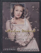 GHANA 2003 Marlene Dietrich BF MNH**