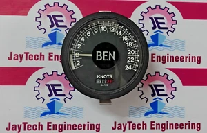 PEKLY BEN BXE 4 - GA 120 KNOTS BLACK ANALOG METER - Picture 1 of 7