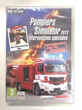 Fire Simulator 2013 Interventions Special PC Game CD Dvd-Rom Neufblister c3
