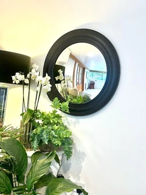 Large round convex mirror 70cm diameter  - Image 1 of 4