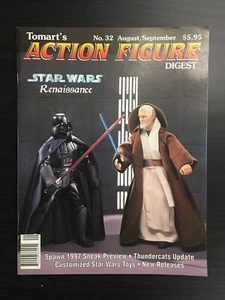 ** Star Wars - Tomart's Action Figure Digest #32 - August/September 1996 ** - Picture 1 of 2