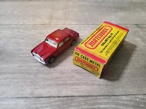 1981 Matchbox MB39 Superfast Series Rolls Royce Silver Shadow II Red - Picture 1 of 10