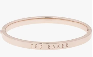 ++ TED BAKER Armreif Rosé Gold Clemina Scharnier Metallischer Armreif ++ - Bild 1 von 7
