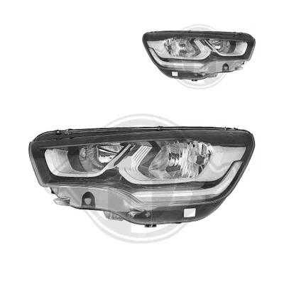 L E D Scheinwerfer links rechts H7/H7 für Citroën C4 II B7 DS DS4/DS4 Crossback - Bild 1 von 3