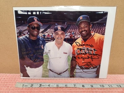 VTG Cecil Fielder & Rod Carew AUTOGRAPHED Photo "DiMag" ESTATE COLLECTION  - Image 1 of 3