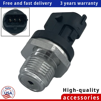 Fuel Rail Pressure Sensor For Ford F-250 F-350 F-450 F-550 Foto 1 de 4