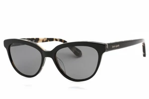 KATE SPADE CAYENNE/S 0807 M9 Sunglasses Black Frame Grey Polarized Lenses 54mm - Picture 1 of 4