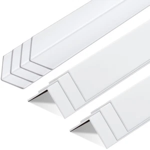 10 Pcs Wall Corner Protector Guards, Vinyl 2-3/8 x 48 Inches Corner Trim Mold... - Picture 1 of 6