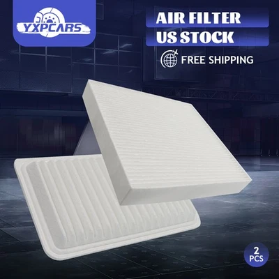 Engine And Cabin Air Filter Set for Toyota Camry 2007-2011 Highlander 2008-2013 - Image 1 of 4