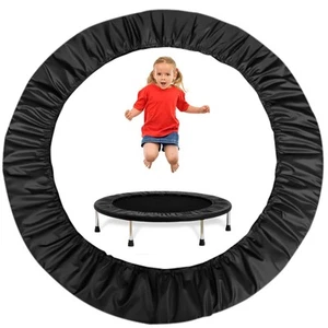Trampoline Spring Cover Black, Round Trampoline Edge Protector Replacement, 6... - Picture 1 of 6