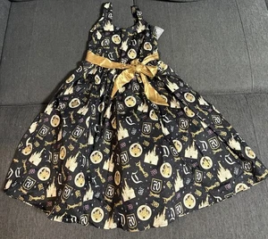 2025 Disneyland 70th Anniversary Kleid Dornröschen Schloss XS NEU - Bild 1 von 4