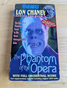 Phantom of the Opera Lon Chaney Kino Video Classic Horror 1990 Technicolor  - Foto 1 di 4