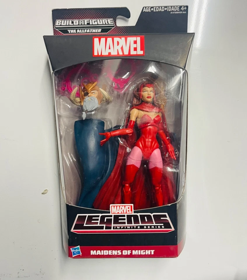 Feiticeira Escarlate Marvel Legends Odin BAF WAVE 6' NOVO NA CAIXA Maidens of Might Avengers - Imagem 1 de 4