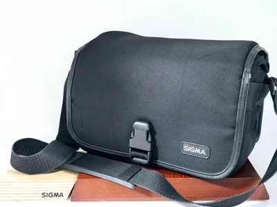 🌸[Casi COMO NUEVO] Bolso de Hombro Original Sigma Lente de Cámara Nylon Negro de JAPÓN Foto 1 de 4